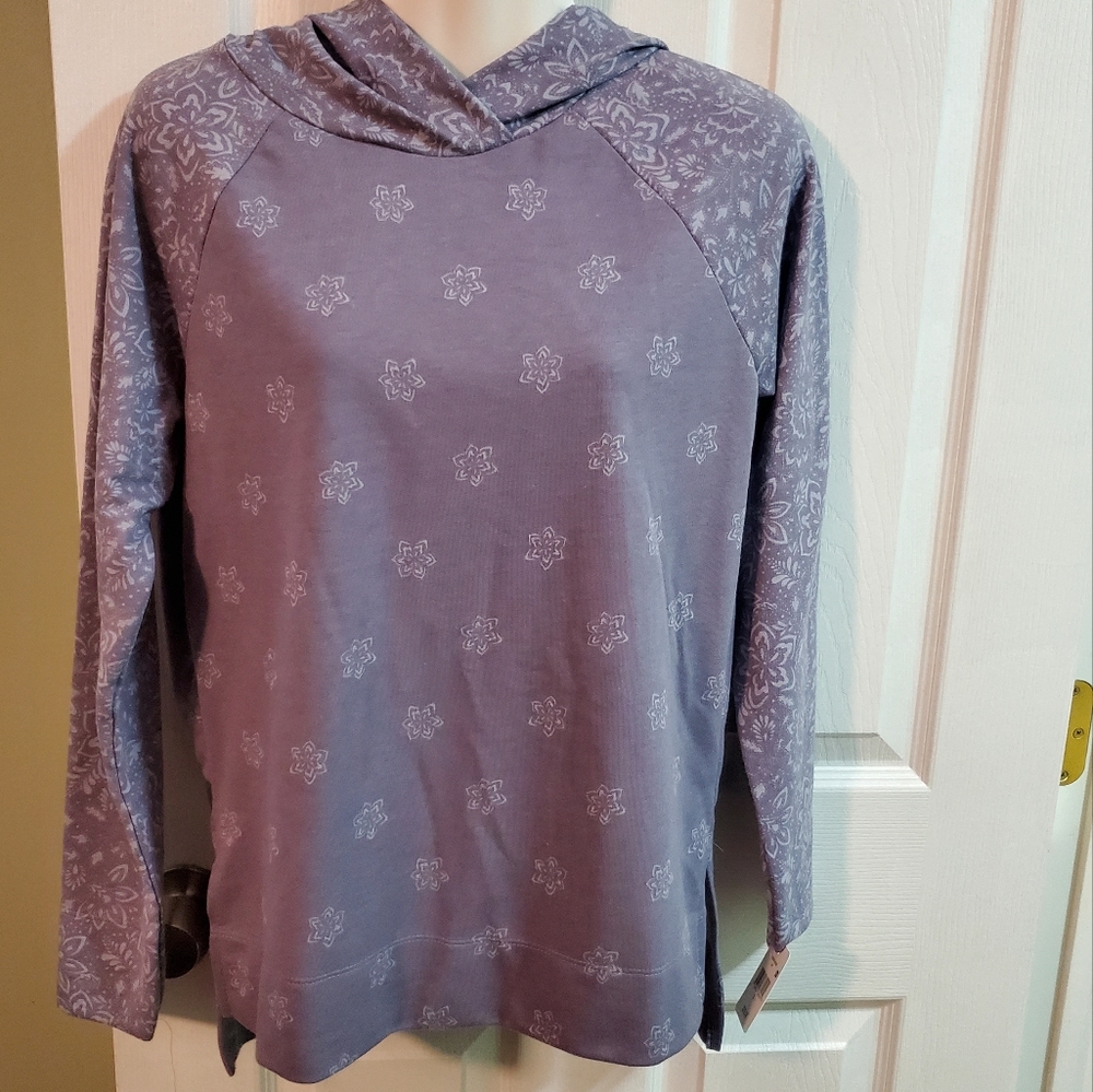 Pale purple lounge hoodie